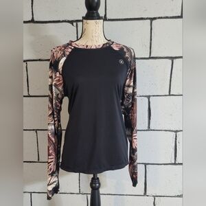 3/$50 SALE HURLEY Sunshade Long Sleeve Top Size XXL
